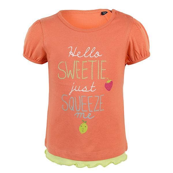 FLAMINGO S/S FRUIT TOP