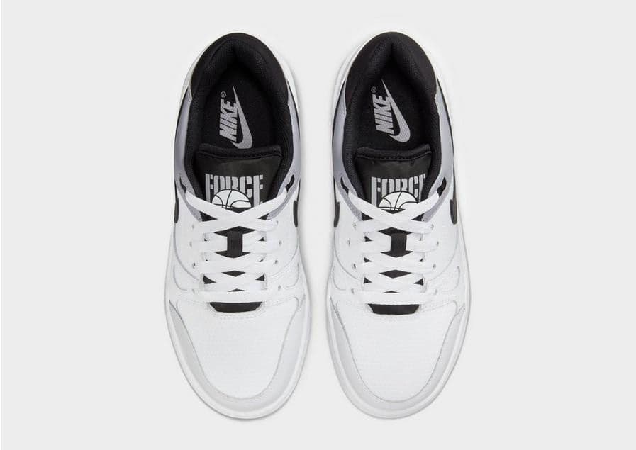 NIKE FULL FORCE LO BG WHITE SNEAKERS