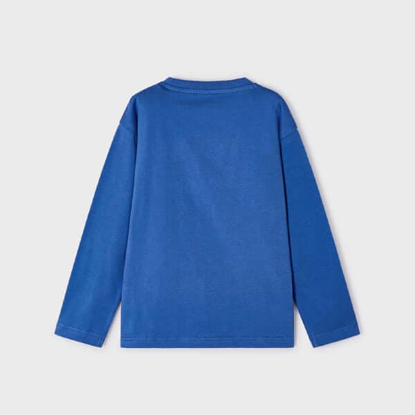 BLUE L/S TSHIRT