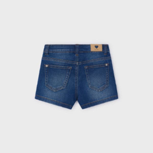 BLUE GIRLS DENIM SHORT