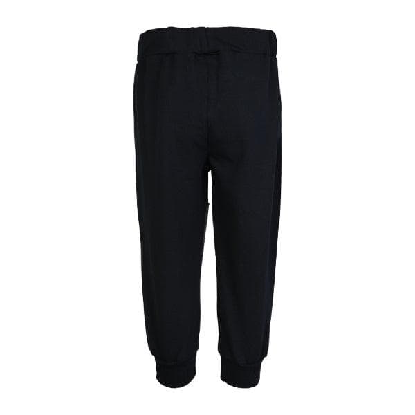 NAVY BLUE JOGGERS WITH ORANGE PRINT