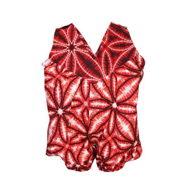 MULTICOLOUR ANKARA PLAYSUIT