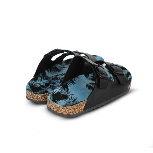 BLACK BIRKIN SLIPPERS