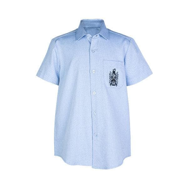 BLUE 2-IN-1 CHARTER HOUSE SENIOR BOYS SHIRT Image