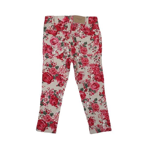 FUCHSIA PRINTED JEGGINGS