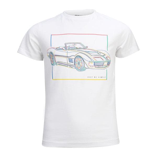 WHITE S/S GRAPHIC T SHIRT Image