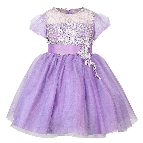 LILAC S/S BALL DRESS