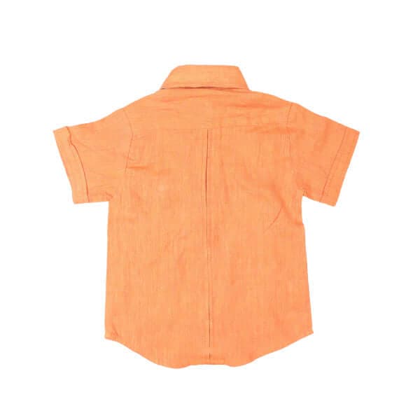 ORANGE PLAIN PATTERN S/S FC LI