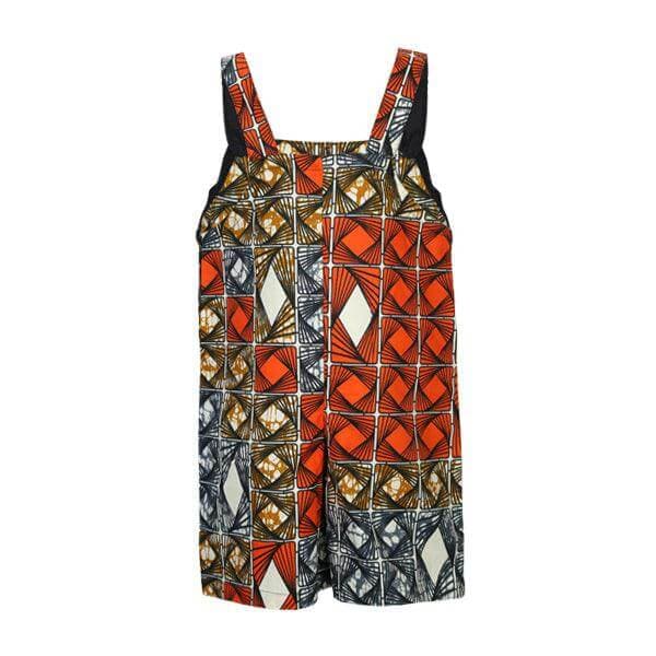 MULTICOLOUR ANKARA PLAYSUIT