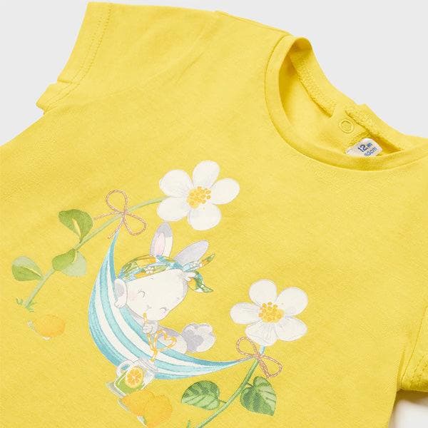 YELLOW S/S BLOUSE