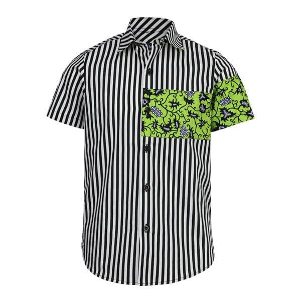 MULTICOLOUR STRIPE S/S SHIRT