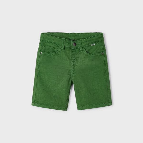 GREEN TWILL SHORT
