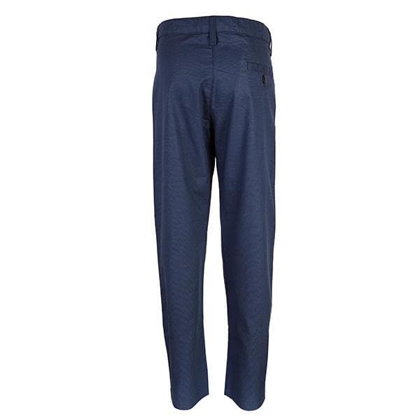 NAVY STRIPED CHINOS TROUSER