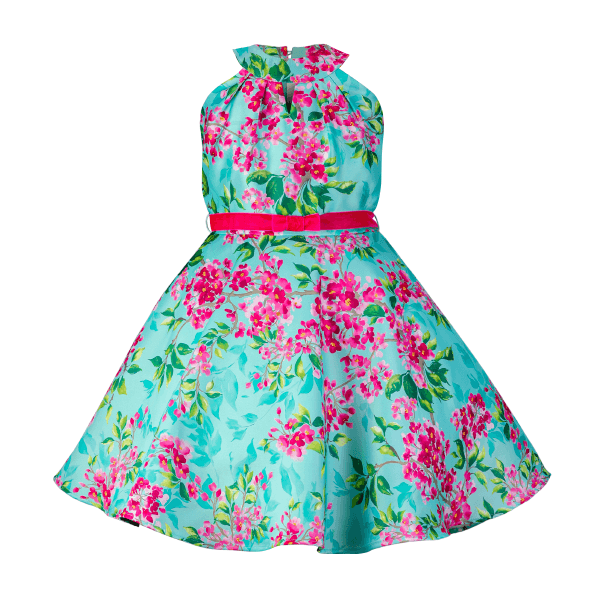 OYIZA DRESS WITH HAIRBOW