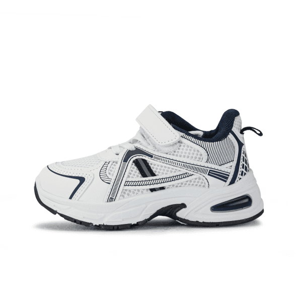 WHITE/BLUE SNEAKERS