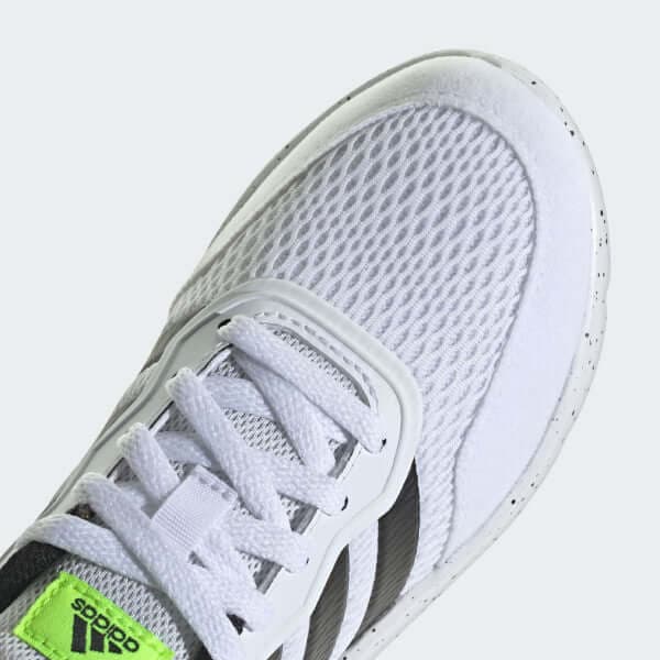NEBZED LIFESTYLE LACE RUNNING SHOES - WHITE
