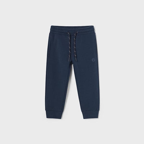 NAVY BLUE CUFFED JOGGERS