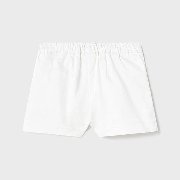 WHITE BASIC GIRLS SHORT