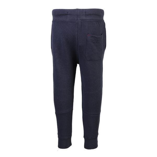 NAVY PIQUE JOGGERS