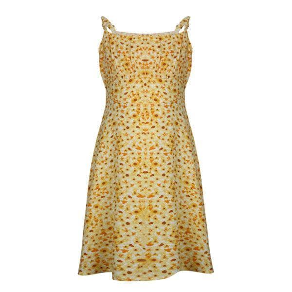 MULTICOLOUR STRAP DRESS