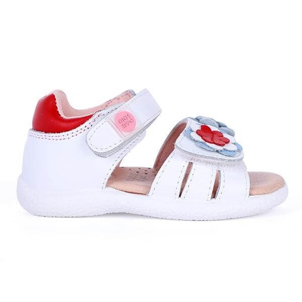 WHITE BABY SANDALS
