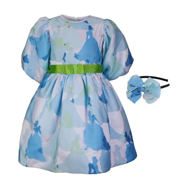 EYENBI DRESS WITH HAIRBOW