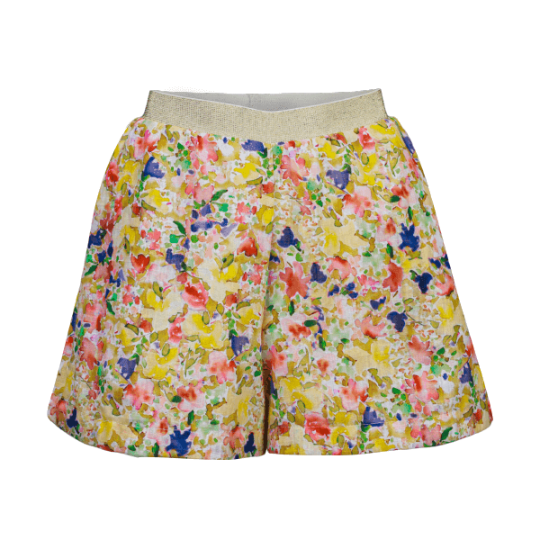 FLORAL SHORT SET