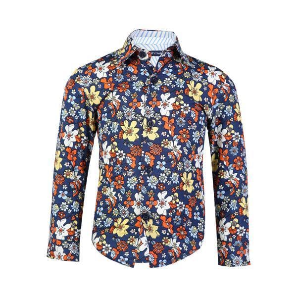 MULTICOLOUR L/S FLORAL SHIRT