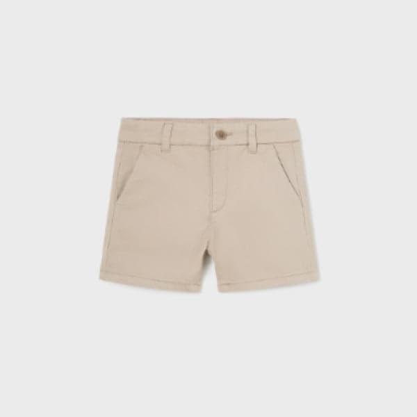 BEIGE CHINO TWILL SHORT