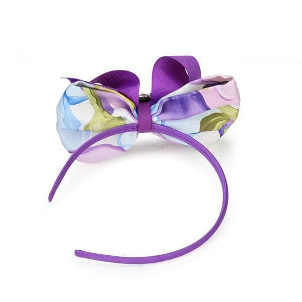 PURPLE&LILAC HAIR BOW