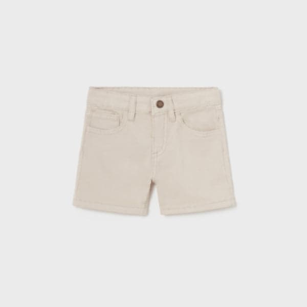 CREAM TWILL SHORT