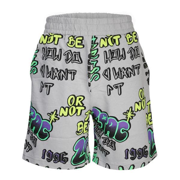 GRAPHIC GREY SHORT