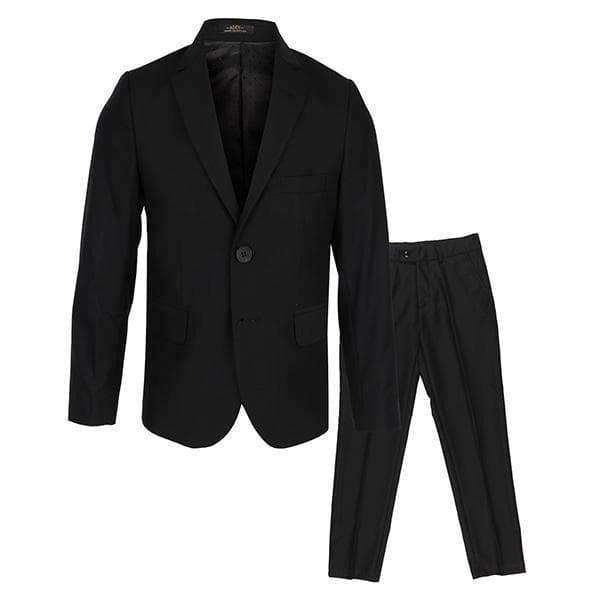 Two-piece Suit with Cummerbund
