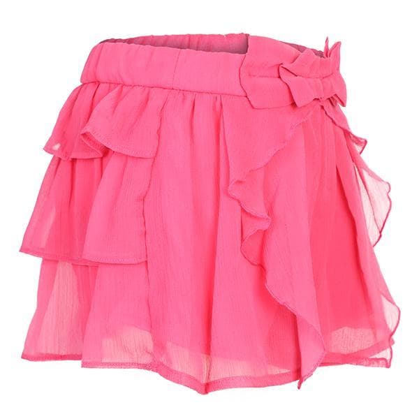 FUCHSIA BERMUDA WITH BOW