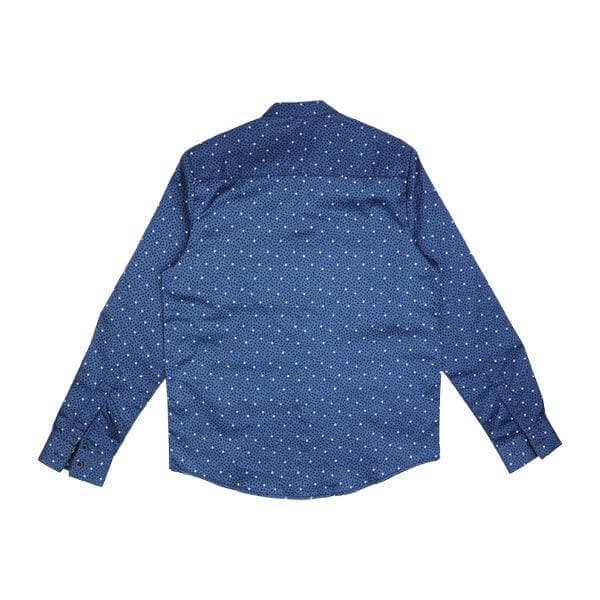 STAR PRINT COTTON L/S SHIRT