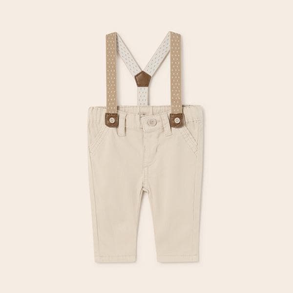 TROUSERS W/SUSPENDERS