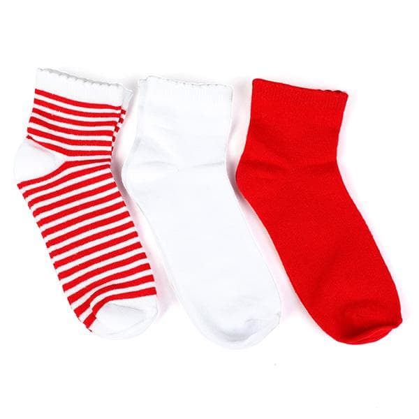 RED 3 SET SOCKS