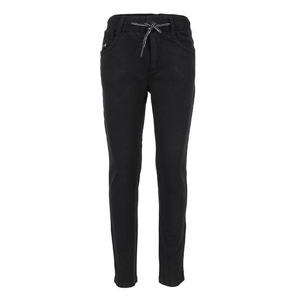 BLACK CHENILLE PANTS