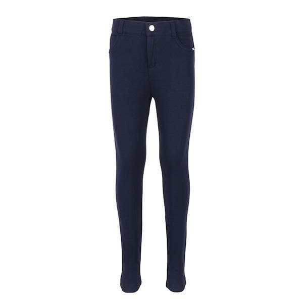 NAVY BASIC FLEECE TROUSERS