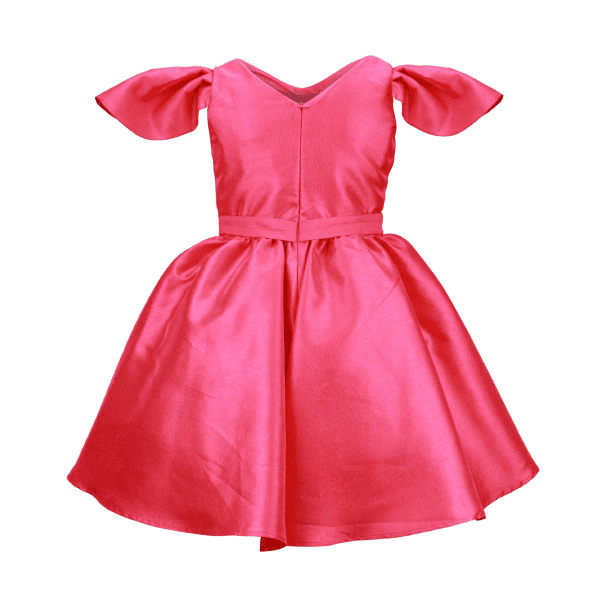 FUCHSIA PINK S/S DRESS