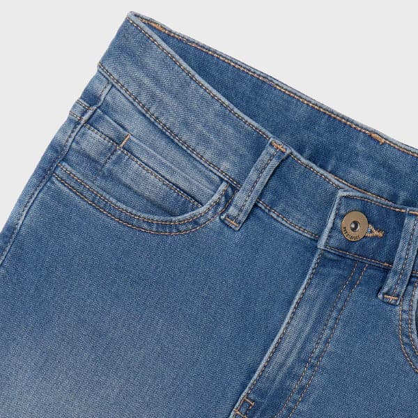 BLUE DENIM SHORT