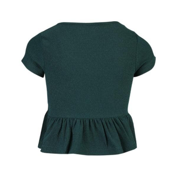 GREEN BUTTON DOWN BLOUSE TOP