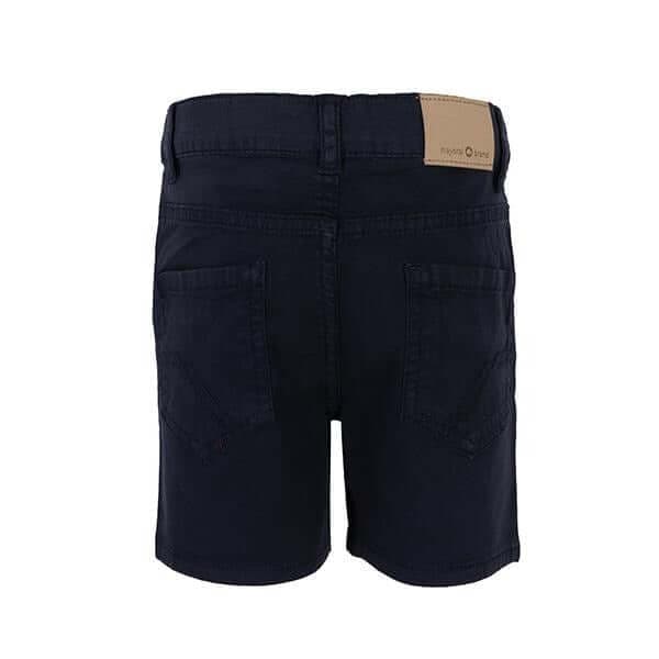 NAVY 5 POCKETS TWILL SHORTS