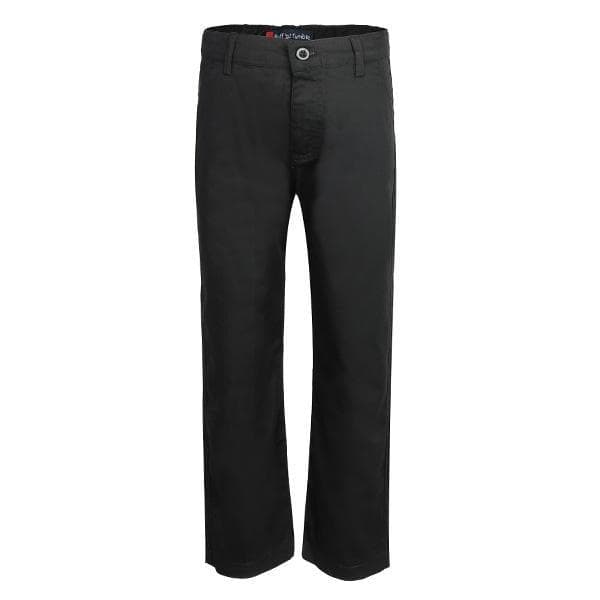 BLACK CHINO TROUSER