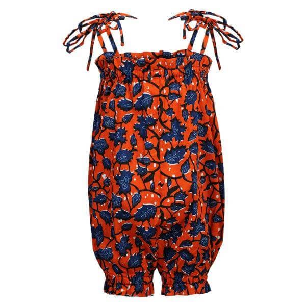 MULTICOLOUR ANKARA ROMPER