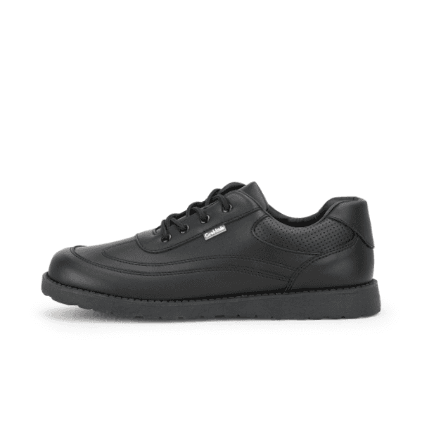BLACK LACE UP SCHOOL SHOES
