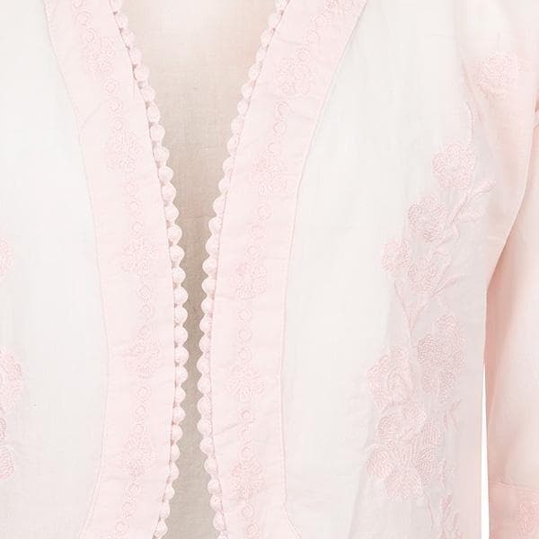 ROSE EMBROIDERED KIMONO