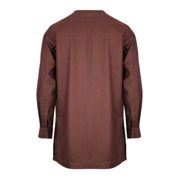 CHOCOLATE BROWN TUNIC TROUSER SET