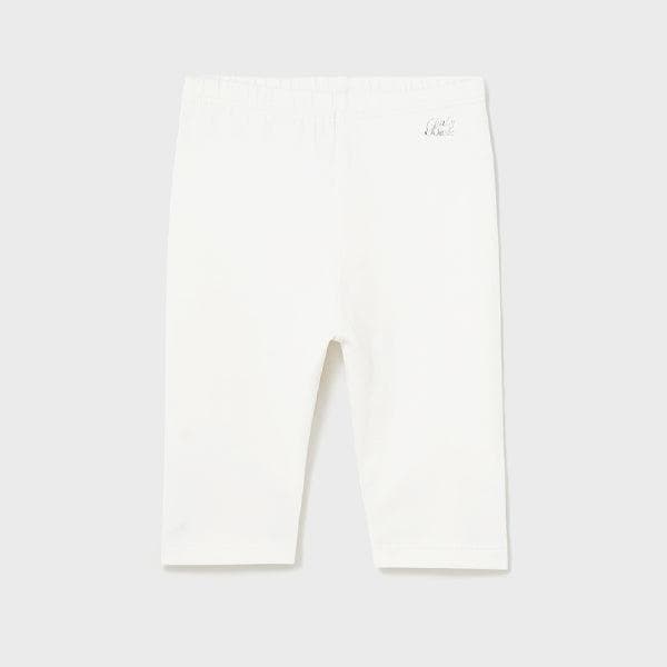 WHITE SHORT LEGGINGS