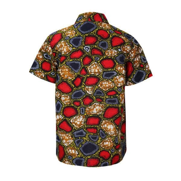 MULTICOLOUR ANKARA S/S SHIRT